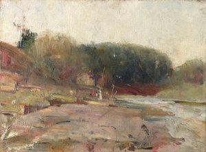 On the River Yarra, Near Heidelberg, Victoria